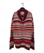 Schottショット）の古着「ニットジャケット」｜ボルドー