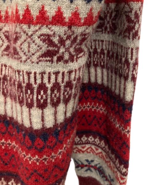 Schott（ショット）Schott (ショット) ニットジャケット ボルドー サイズ:XXLの古着・服飾アイテム