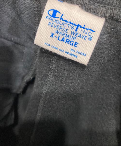 Champion（チャンピオン）Champion (チャンピオン) リバースウィーブスウェットパンツ ブラック サイズ:XLの古着・服飾アイテム