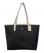 COACHコーチ）の古着「リバーシブルトートバック」｜ブラック×ピンク