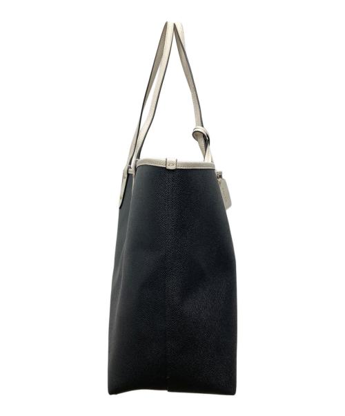 COACH（コーチ）COACH (コーチ) リバーシブルトートバック ブラック×ピンクの古着・服飾アイテム