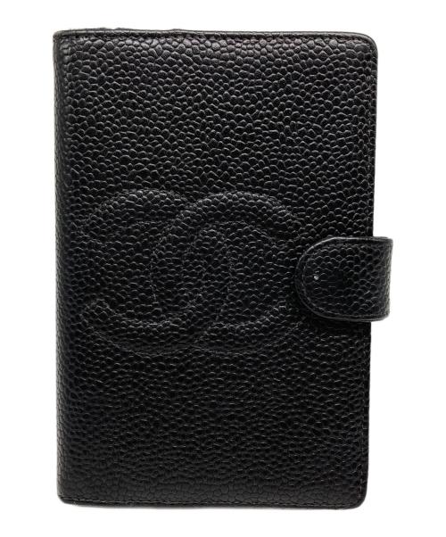 CHANEL（シャネル）CHANEL (シャネル) 手帳カバー ブラックの古着・服飾アイテム
