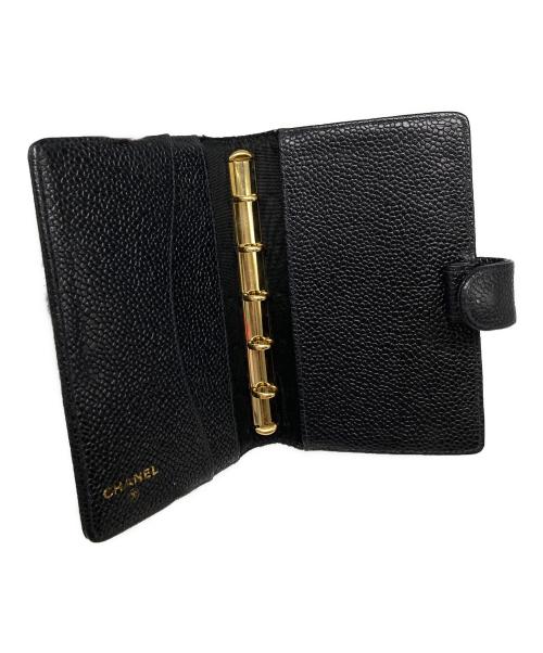 CHANEL（シャネル）CHANEL (シャネル) 手帳カバー ブラックの古着・服飾アイテム