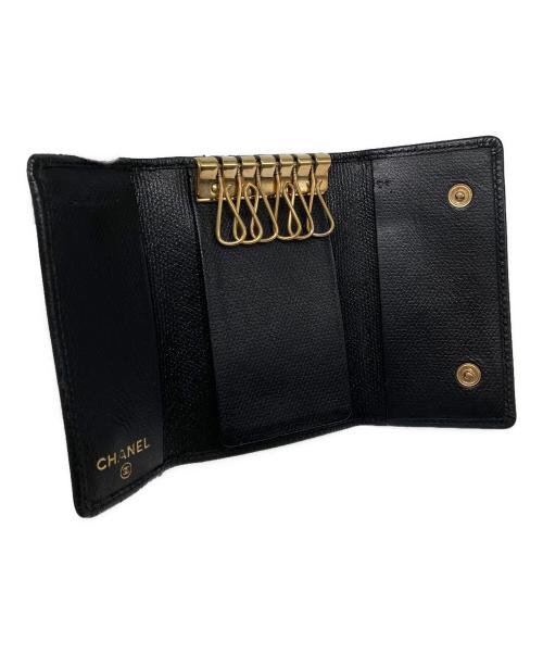 CHANEL（シャネル）CHANEL (シャネル) 6連キーケース ブラックの古着・服飾アイテム