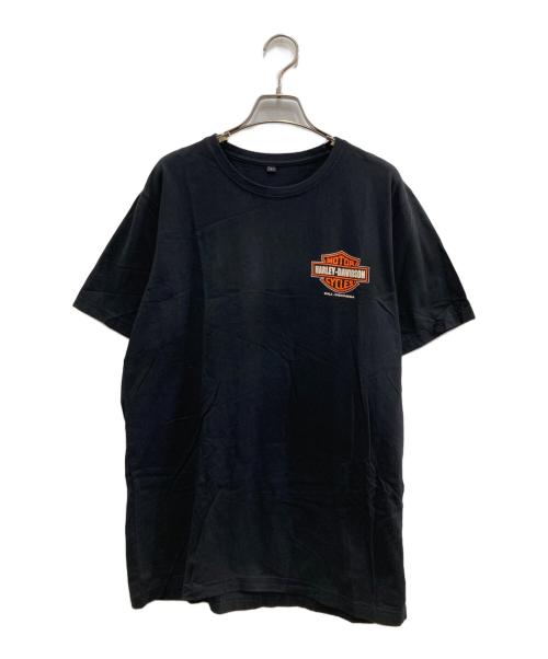 HARLEY-DAVIDSON（ハーレーダビッドソン）HARLEY-DAVIDSON (ハーレーダビッドソン) 半袖カットソー ブラック サイズ:Lの古着・服飾アイテム