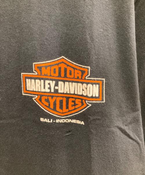 HARLEY-DAVIDSON（ハーレーダビッドソン）HARLEY-DAVIDSON (ハーレーダビッドソン) 半袖カットソー ブラック サイズ:Lの古着・服飾アイテム