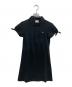 LACOSTE（ラコステ）の古着「ポロワンピース」｜ブラック