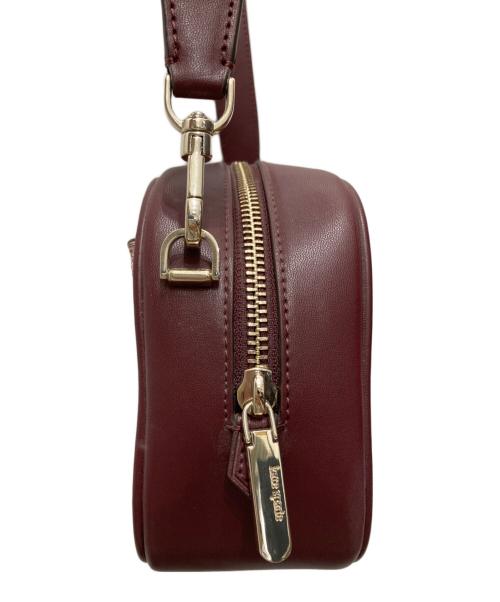 Kate Spade（ケイトスペード）Kate Spade (ケイトスペード) フラワーコーテッドキャンバス カメラバッグ ピンクの古着・服飾アイテム