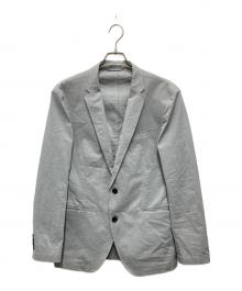 JOSEPH HOMME（ジョゼフ オム）の古着「シアサッカーテーラードジャケット」｜グレー