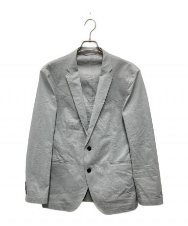 【新品タグ付定価¥45,100】JOSEPHシアサッカージャケット46ジョゼフ セットアップ対応 / ウォッシャブル】トラベラーズシアサッカー