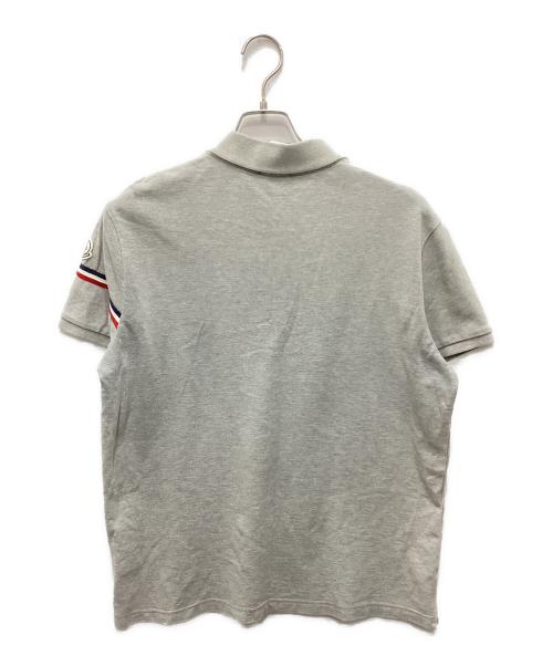 MONCLER（モンクレール）MONCLER (モンクレール) MAGLIA POLO MANICA CORTA グレー サイズ:XLの古着・服飾アイテム