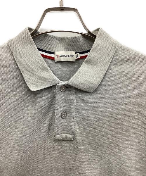 MONCLER（モンクレール）MONCLER (モンクレール) MAGLIA POLO MANICA CORTA グレー サイズ:XLの古着・服飾アイテム