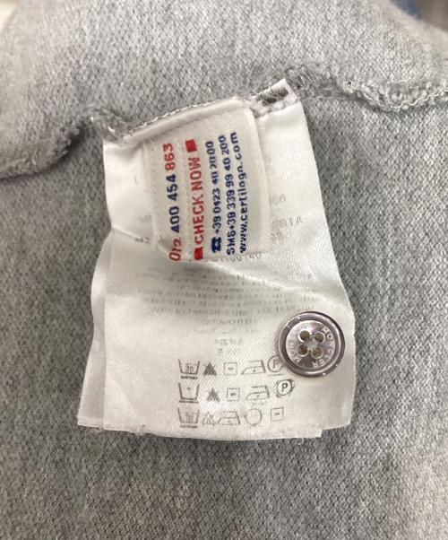 MONCLER（モンクレール）MONCLER (モンクレール) MAGLIA POLO MANICA CORTA グレー サイズ:XLの古着・服飾アイテム