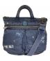 Porter Classic（ポータークラシック）の古着「ヘルメットバッグ」｜ネイビー