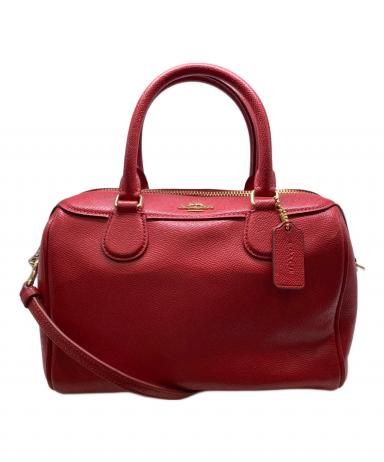 中古・古着通販】COACH (コーチ) 2WAYショルダーバッグ レッド