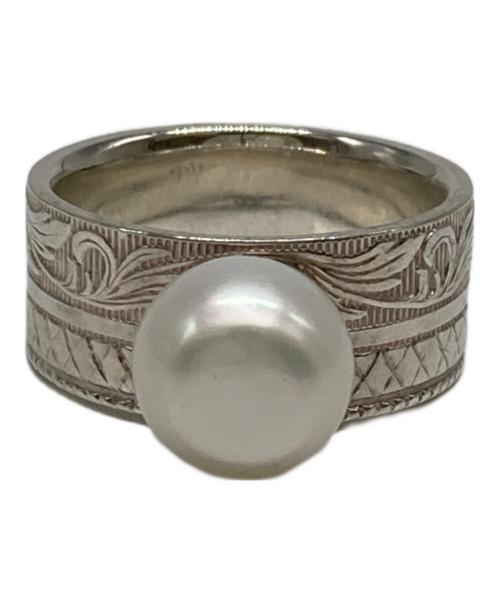 agete（アガット）agete (アガット) シルバーパールリング シルバー サイズ:11号の古着・服飾アイテム