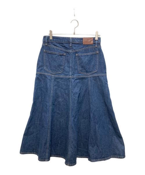 LAUREN RALPH LAUREN（ローレンラルフローレン）LAUREN RALPH LAUREN (ローレンラルフローレン) デニムスカート ブルー サイズ:6の古着・服飾アイテム