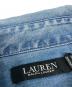 中古・古着 LAUREN RALPH LAUREN (ローレンラルフローレン) デニムシャツ ブルー サイズ:SP：4000円