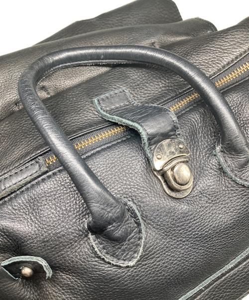 pomtata（ポンタタ）pomtata (ポンタタ) 3wayレザーバッグ ブラックの古着・服飾アイテム