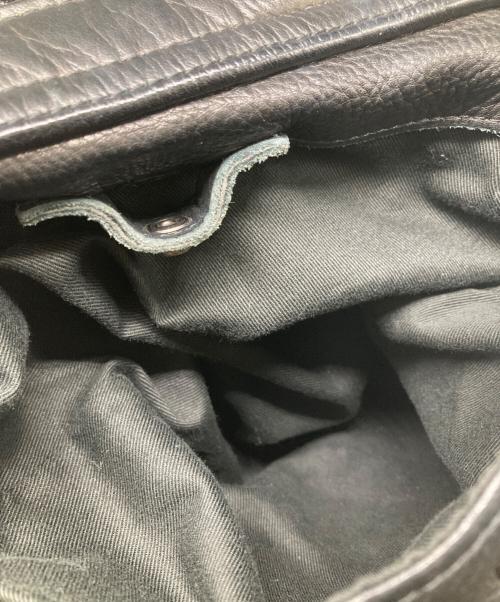 pomtata（ポンタタ）pomtata (ポンタタ) 3wayレザーバッグ ブラックの古着・服飾アイテム