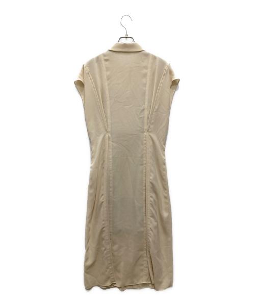 theory（セオリー）theory (セオリー) Soft GGT SL Cinch Shirt DR ベージュ サイズ:Sの古着・服飾アイテム