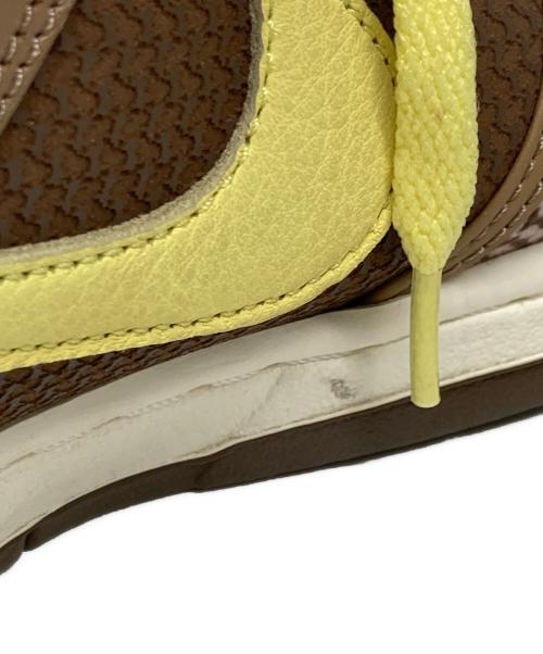 NIKE（ナイキ）NIKE (ナイキ) UNDEFEATED (アンディフィーテッド) DUNK LOW SP/ダンク ロー SP ベージュ×イエロー サイズ:27.5cmの古着・服飾アイテム