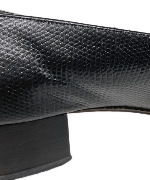 Salvatore Ferragamo（サルヴァトーレ フェラガモ）Salvatore Ferragamo (サルヴァトーレ フェラガモ) リボンパンプス ブラック サイズ:36 1/2の古着・服飾アイテム