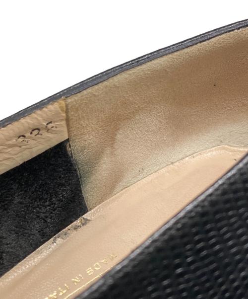 Salvatore Ferragamo（サルヴァトーレ フェラガモ）Salvatore Ferragamo (サルヴァトーレ フェラガモ) リボンパンプス ブラック サイズ:36 1/2の古着・服飾アイテム