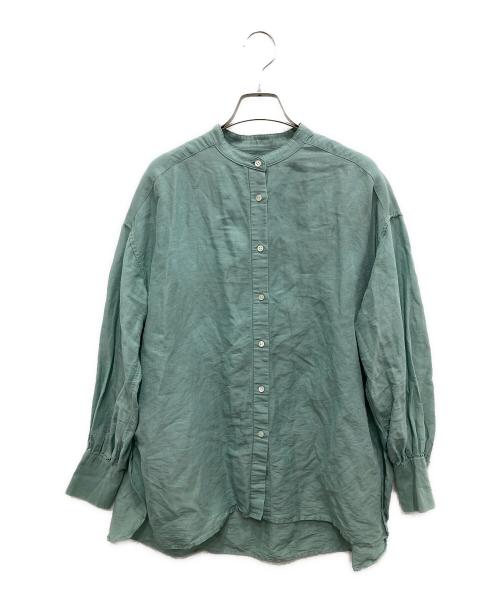 IENA（イエナ）IENA (イエナ) ラミーリヨセルバックギャザーシャツ グリーン サイズ:36の古着・服飾アイテム
