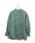 IENA（イエナ）の古着「ラミーリヨセルバックギャザーシャツ」｜グリーン