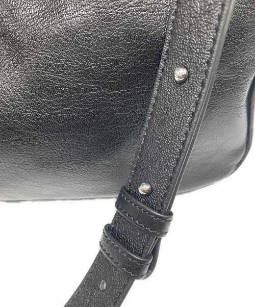 ear PAPILLONNER（イアパピヨネ）ear PAPILLONNER (イアパピヨネ) ミニスワローマチショルダーバッグ ブラックの古着・服飾アイテム