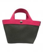 Herve Chapelierエルベシャプリエ）の古着「リュクス舟型トートS」｜ムース×フューシャ