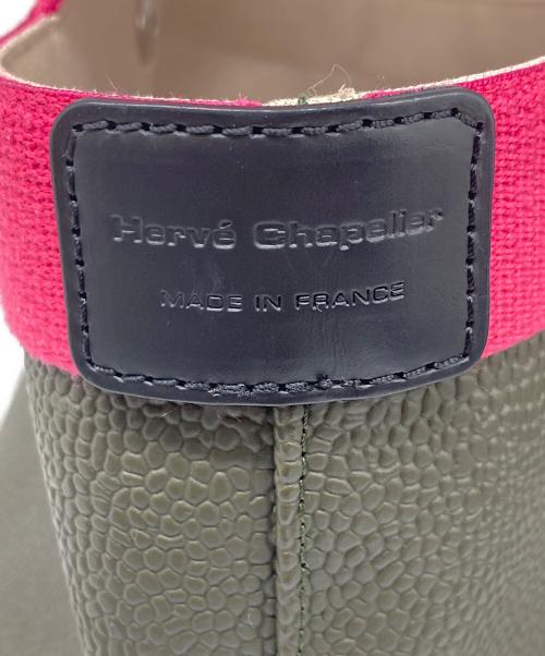 Herve Chapelier（エルベシャプリエ）Herve Chapelier (エルベシャプリエ) リュクス舟型トートS ムース×フューシャの古着・服飾アイテム