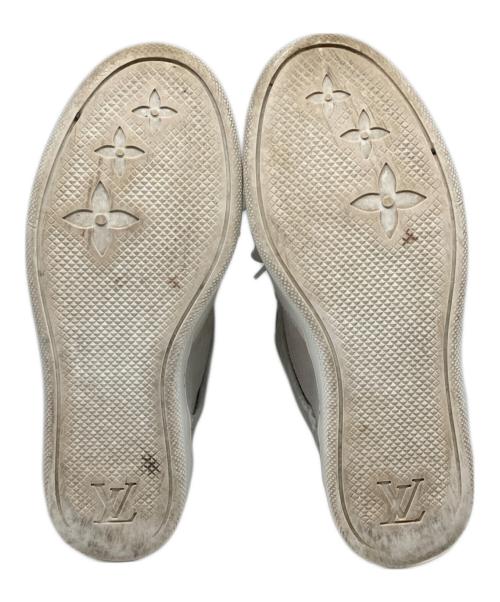 LOUIS VUITTON（ルイ ヴィトン）LOUIS VUITTON (ルイ ヴィトン) ハイカットスニーカー ホワイト サイズ:22.5の古着・服飾アイテム
