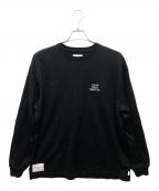 WTAPSダブルタップス）の古着「AII 02 / LS / COTTON. WUT」｜ブラック