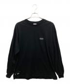 WTAPSダブルタップス）の古着「ロングスリーブカットソー」｜ブラック