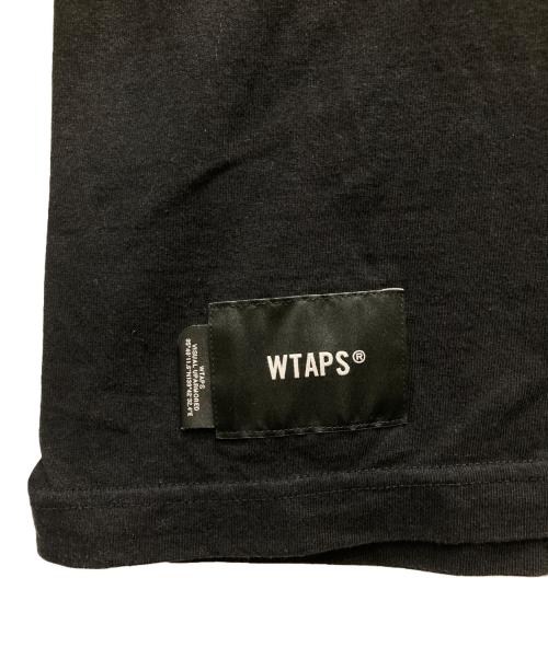 WTAPS（ダブルタップス）WTAPS (ダブルタップス) ロングスリーブカットソー ブラック サイズ:X02の古着・服飾アイテム