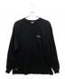 WTAPS（ダブルタップス）の古着「ロングスリーブカットソー」｜ブラック