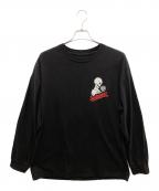 MASSESマシス）の古着「ロングスリーブカットソー」｜ブラック