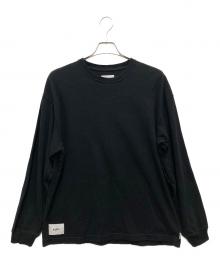 WTAPS（ダブルタップス）の古着「ロングスリーブカットソー」｜ブラック