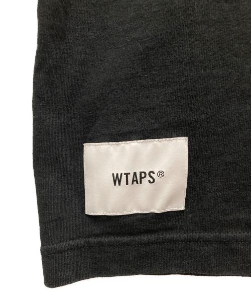 WTAPS（ダブルタップス）WTAPS (ダブルタップス) ロングスリーブカットソー ブラック サイズ:X02の古着・服飾アイテム