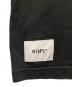 中古・古着 WTAPS (ダブルタップス) ロングスリーブカットソー ブラック サイズ:X02：8000円