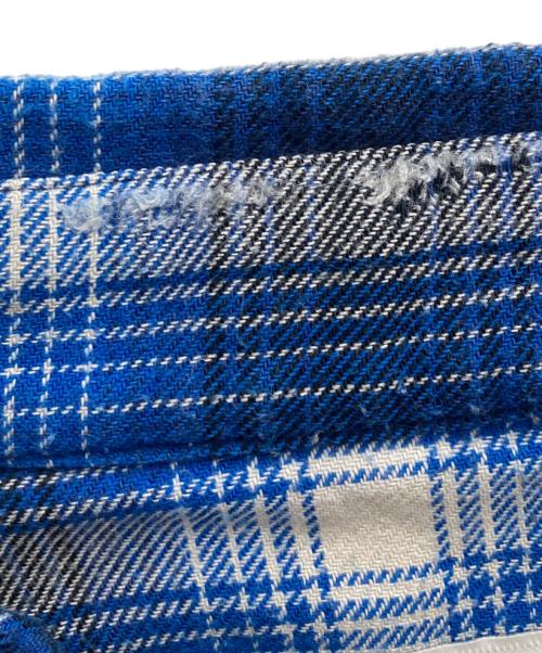 RAFU（ラフ）Rafu (ラフ) Western Shirt/ウエスターンシャツ ブルー サイズ:LARGEの古着・服飾アイテム