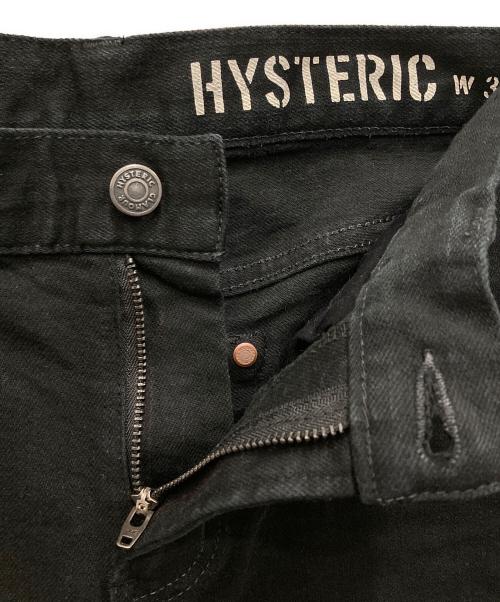 Hysteric Glamour（ヒステリックグラマー）Hysteric Glamour (ヒステリックグラマー) スタッズスキニーデニムパンツ ブラック サイズ:W31　L32の古着・服飾アイテム