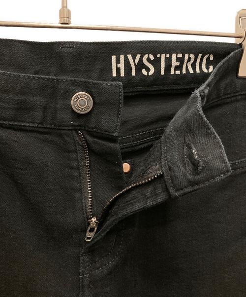 Hysteric Glamour（ヒステリックグラマー）Hysteric Glamour (ヒステリックグラマー) スタッズスキニーデニムパンツ ブラック サイズ:W31×L32の古着・服飾アイテム
