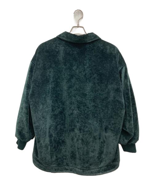 Ayane（アヤネ）Ayane (アヤネ) 裏ファー別珍ブルゾン グリーン サイズ:38 未使用品の古着・服飾アイテム