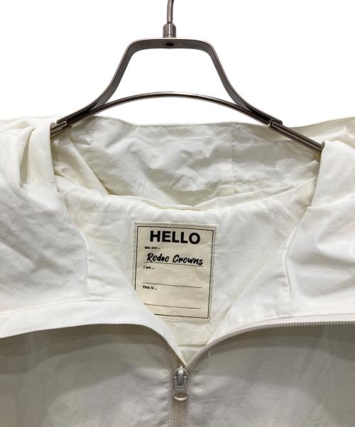 RODEO CROWNS（ロデオクラウン）RODEO CROWNS (ロデオクラウン) マウンテンパーカー ホワイト サイズ:FREEの古着・服飾アイテム