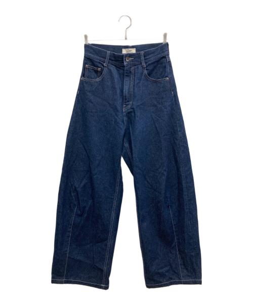 Q.anos（キュアノス）Q.anos (キュアノス) ブルージュデニム ブルー サイズ:1の古着・服飾アイテム