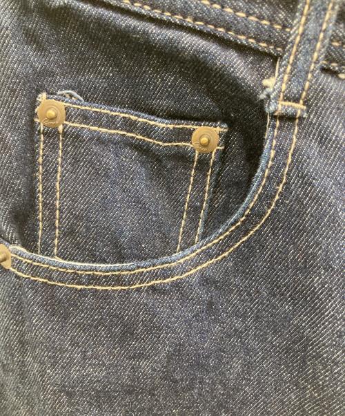 Q.anos（キュアノス）Q.anos (キュアノス) ブルージュデニム ブルー サイズ:1の古着・服飾アイテム