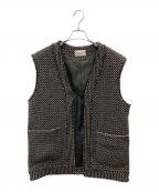 JOURNAL STANDARD relumeジャーナルスタンダード レリューム）の古着「コットンツイードジレ」｜ブラック